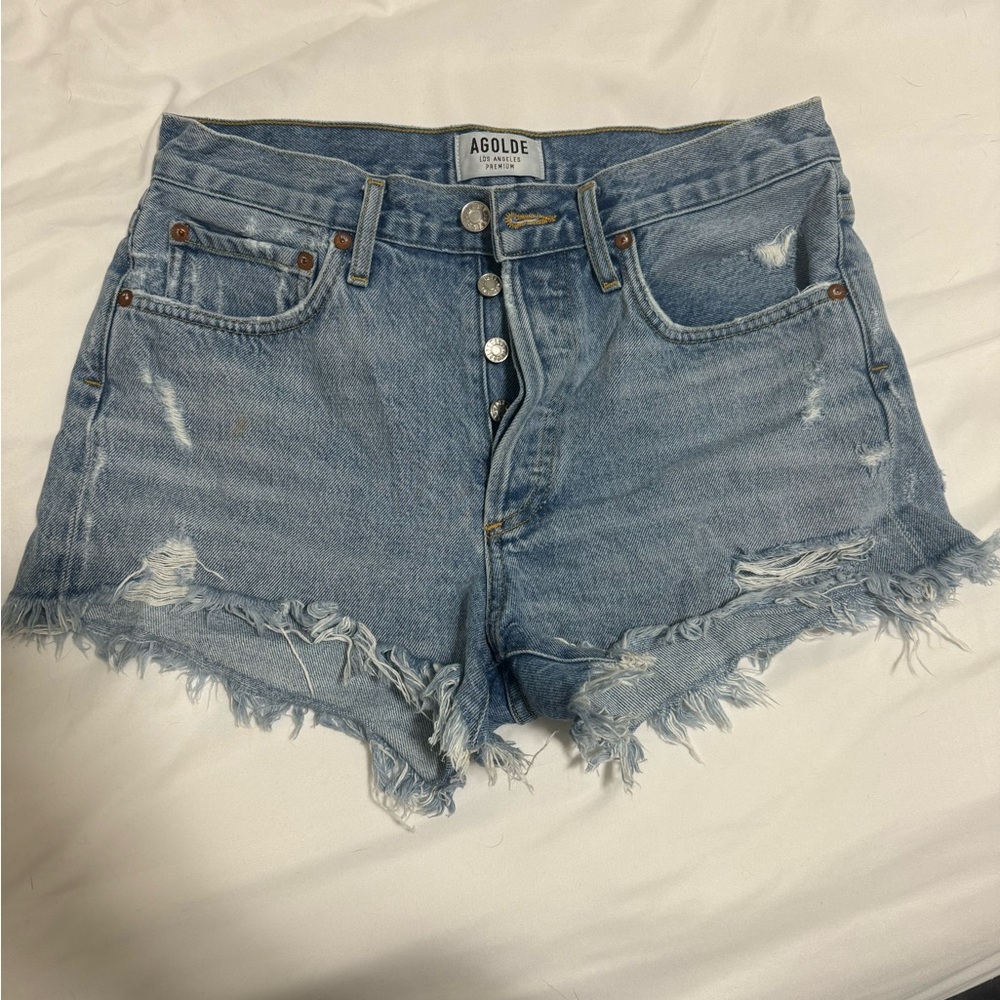 Agolde Parker Vintage Cut Off Shorts